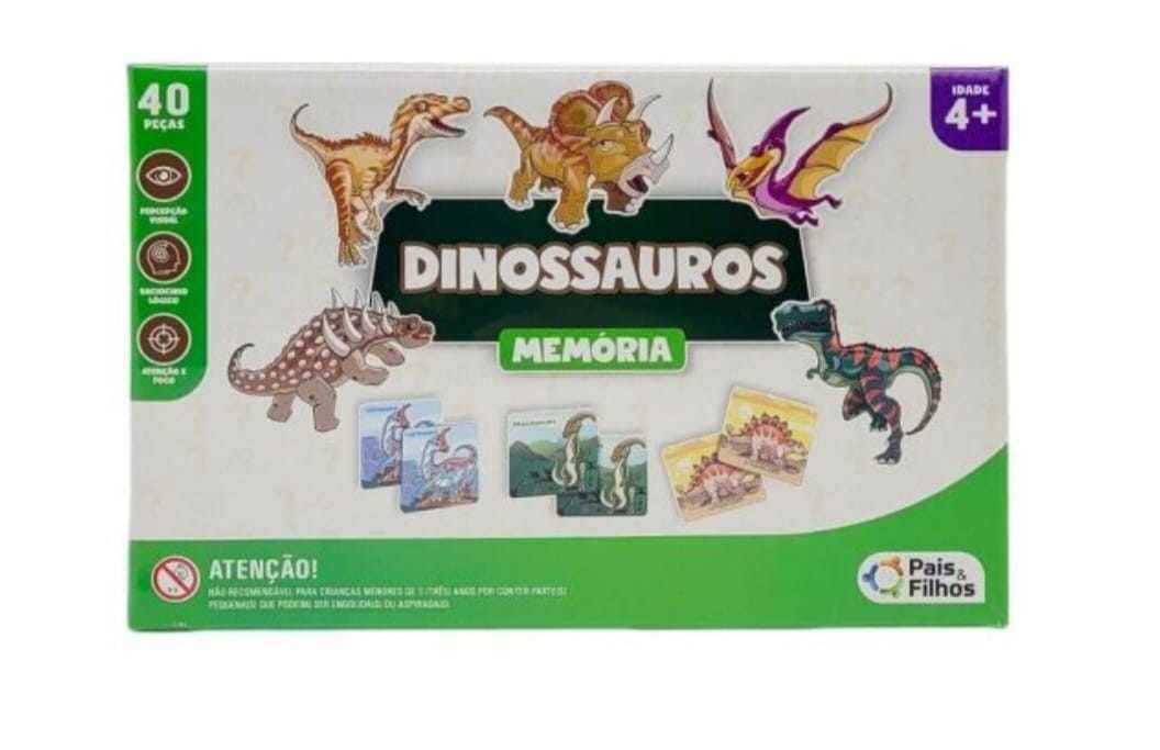 JOGO DA MEMORIA DINOSSAUROS